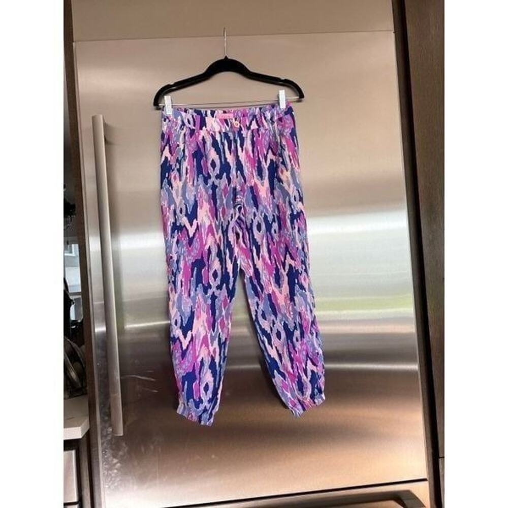 NWT Lilly Pulitzer $128 Amethyst One Too Many Saffron Pant Size 00